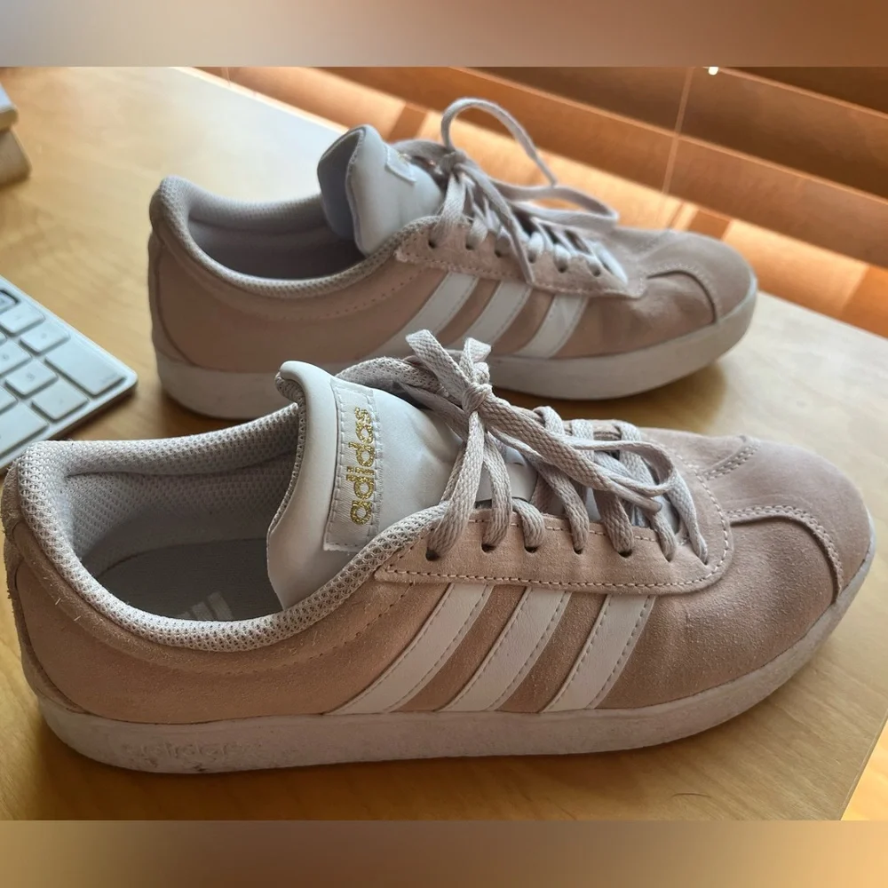 Adidas Women's VL court 2.0 Sneakers color wander quartz size 7 - Picture 2 of 14